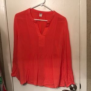 Old navy pin tucked blouse